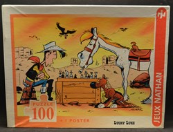 Lucky Luke - Nathan - 100 pièces - 1996 - La partie d'échec