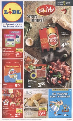 Lidl - Catalogue - 23/09 au 29/09 2020 - Opération peluche 2020