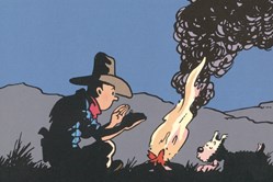 Carte - Casterman - 10x15 - 1993 - Tintin en Amérique