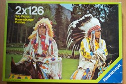 Indien - Ravensburger - 1978 - 2x126 pièces - Indien