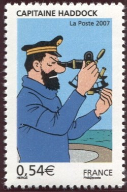 France - Timbre - Neuf - 2007 - 0,54€ - Capitaine Haddock