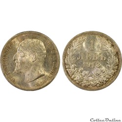 BULGARIE 1 Lev Ferdinand Ier 1913 KM20/31