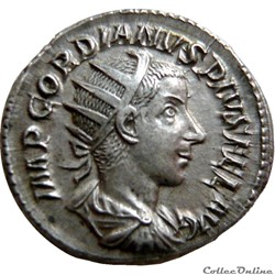 VENDUE Antoninien Gordien III - ROMAE AETERNAE (mi 239) RIC.55