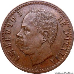ITALIE 1 Centesimo Humbert Ier 1895 R (Rome) KM.19/29