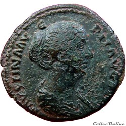 As Faustine II Jeune - FAVSTINA AV G PII AVG FIL CONCORDIA SC (156-161) RCV II#4724