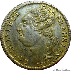 NUREMBERG LOUIS XVI Le roi martyr 1793 F.13470 (Var. métal)