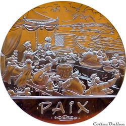 FRANCE 50 Euro Commémorative ASTERIX ET LA PAIX Le Fils d'Astérix 2015