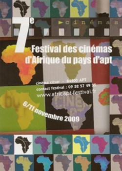 Apt Festival des cinémas d'afrique 2009