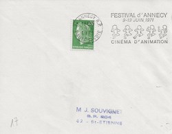 Annecy (74) 1971 Festival international du film d'animation