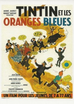Tintin et les oranges bleues