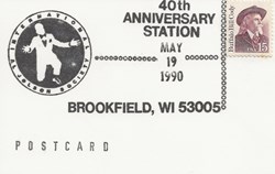 Brookfield (Etats-Unis) 1990 40th anniversary International Al Jolson Society