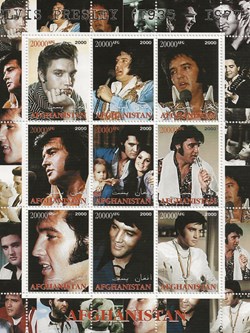 ZZZ Bloc (Afghanistan) 2000 Elvis Presley
