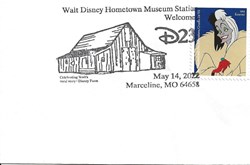 Marceline (Etats-Unis) 2022 Walt Disney hometown museum station