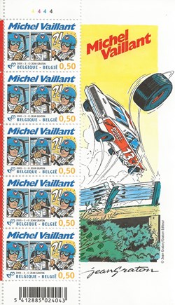 ZZZ - Belgique 2005 feuillet Michel Vaillant