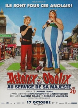 Astérix et Obélix au service de sa majesté