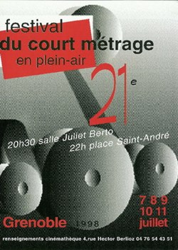 Grenoble Festival du court métrage de plein air 1998