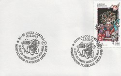 Lucca (Italie) 2015 La citta del fumetto saluta le mille miglia
