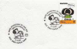 Torino (Italie) 2021 Salone internazionale del libro - Omaggio a Mafalda