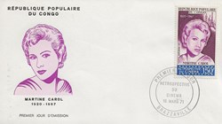 Brazzaville (Congo) 1971 - Martine Carol - Rétrospective du cinéma