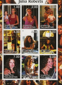 ZZZ Bloc (Tadjikistan) 2001 Julia Roberts