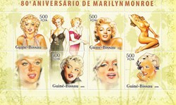 ZZZ Bloc (Guinée Bissau) 2006 Marilyn Monroe