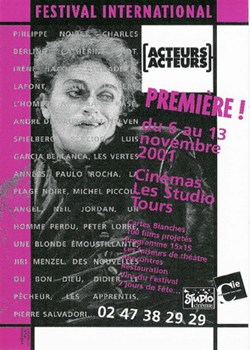 Tours Festival acteurs acteurs 2001