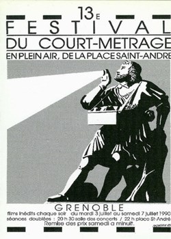 Grenoble Festival du court métrage de plein air 1990