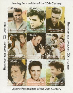 ZZZ Bloc (Turkmenistan) 2000 Elvis Presley