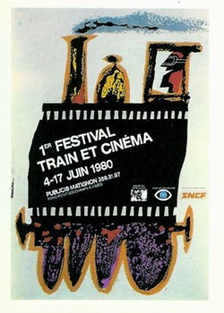 Paris Festival train et cinéma 1980
