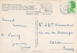 Nancy (54) 1982 2èmes rencontres de la bande dessinée