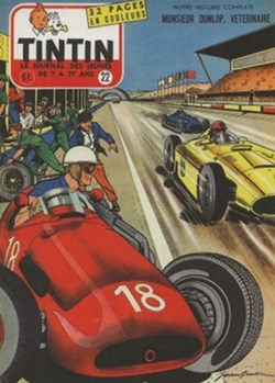 Michel Vaillant album Tintin