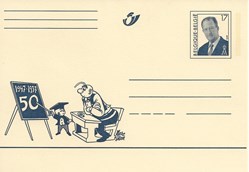 ZZ prêt à poster Belgique 1997 Nero 1947/1997