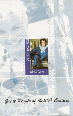 ZZZ Blocs (Angola) 2000 Elvis Presley