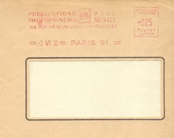 Paris (75) 1960 Publication Paul Montel