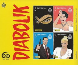 ZZZ - Saint Marin 2022 Feuillet Diabolik 1962-2022