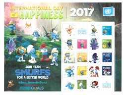 ZZZ - Apnu 2017 Feuillet - The smurfs