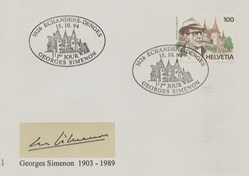 Echandens-Denges (Belgique) 1994 Georges Simenon