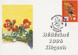 Illzach (68) 1996 12ème Festival Bédéciné