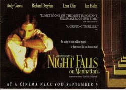 Nights falls on Manhattan