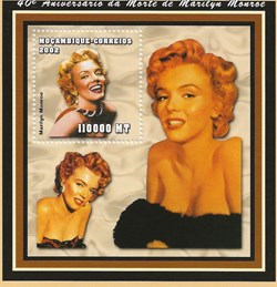 ZZZ Blocs (Mozambique) 2002 Marilyn Monroe