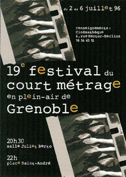 Grenoble Festival du court métrage de plein air 1996