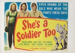 She's a soldier too