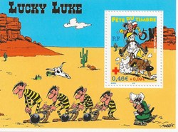 ZZ Bloc pour la fête du timbre 2003 Lucky Luke