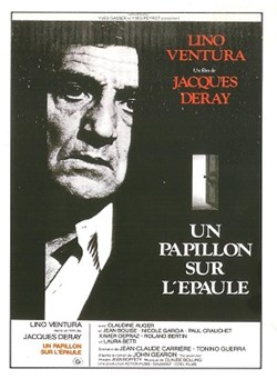 Un papillon sur l'épaule