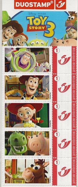 ZZZ Bloc (Belgique) Duostamp Toy story 3