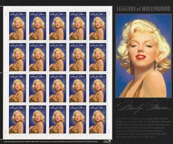 ZZZ Bloc (Etats-Unis) 1995 Marilyn Monroe - Legends of Hollywood