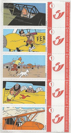 ZZZ - Belgique 2008 Duostamp - Tintin