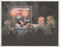 ZZZ Bloc (Grenada) Snow white and the seven dwarfs Walt Disney (2)