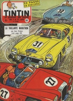 Michel Vaillant album Tintin
