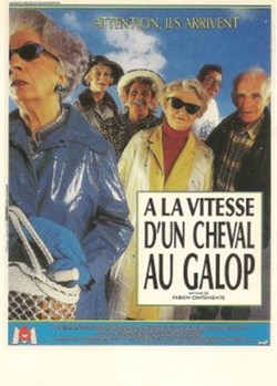 A la vitesse d'un cheval au galop